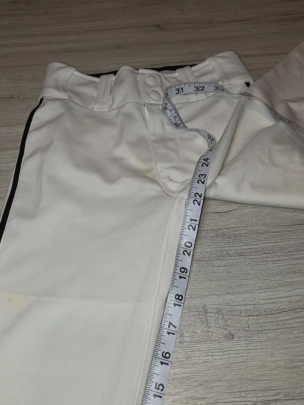 Nike Dri Fit Baseball Pants White Youth Size XS B6
